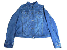 Load image into Gallery viewer, Lee Jacket Womens Extra Small Blue Button Dow Collared Riders Denim Ladies
