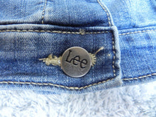 Load image into Gallery viewer, Lee Jacket Womens Extra Small Blue Button Dow Collared Riders Denim Ladies
