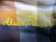 Load image into Gallery viewer, Alan Flusser Shirt Adult Medium Button Up Long Sleeve Casual 100% Cotton Mens

