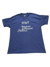 Load image into Gallery viewer, VTG AT&amp;T Shirt Adult Extra Large Single Stitch Telephone Pioneers Of America 90s
