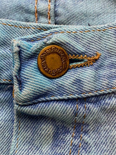 Load image into Gallery viewer, VTG Wrangler Jeans Adult 34x32 Turquoise Blue Denim Regular Fit Straight Leg Men
