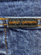Load image into Gallery viewer, Harley Davidson Jeans Womens 8P (30x28) Blue Bootcut Motorcycles Biker Denim
