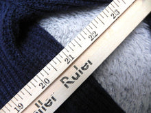 Load image into Gallery viewer, GAP Sweater Adult Large Navy Blue 1/4 Zip Mock Neck Outerwear Pullover Mens
