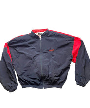 Load image into Gallery viewer, VTG Design Your Own Jacket Adult 2XL Black Windbreaker Washington Sports Club
