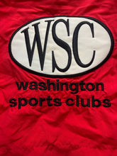 Load image into Gallery viewer, VTG Design Your Own Jacket Adult 2XL Black Windbreaker Washington Sports Club
