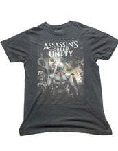Load image into Gallery viewer, Assassin&#39;s Creed Unity Shirt Adult Large Black Video Game Promo Ubisoft Mens
