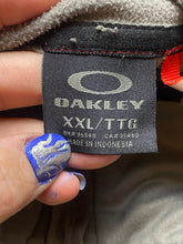 Load image into Gallery viewer, Oakley Jacket Adult 2XL XXL Stone Gray Hooded Full Zip Track Performance Mens
