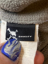 Load image into Gallery viewer, Oakley Jacket Adult 2XL XXL Stone Gray Hooded Full Zip Track Performance Mens
