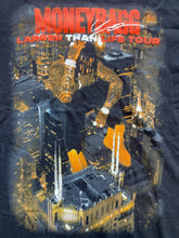 Load image into Gallery viewer, Moneybagg Yo Shirt Womens Small Black Larger Than Life Tour American Rapper Rap
