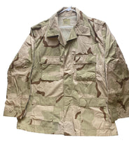 Load image into Gallery viewer, US Army Jacket Adult Extra Large Desert Camouflage Long Buttons Military Mens

