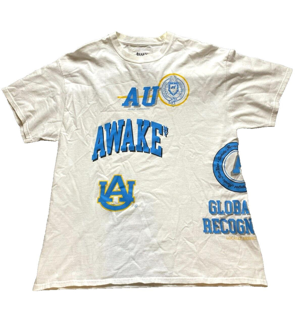 Ultramagnetic x Awake New York Shirt Adult Extra Large White University Mens