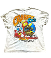 Load image into Gallery viewer, VTG Crabby Joe&#39;s Deck &amp; Grill Shirt Adult Medium Daytona Beach Single Stitch Men
