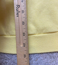 Load image into Gallery viewer, VTG Alpha Delta Kappa Sweatshirt Adult Medium Yellow Fleece Outerwear 80s Mens
