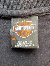 Load image into Gallery viewer, Vintage Harley Davidson Shirt Adult 2XL Angies Washington Biker Y2K Polo USA Men
