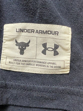 Load image into Gallery viewer, Under Armour Shirt Youth Extra Large Black Loose Fit Project Rock Blood Boys
