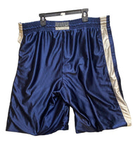 Load image into Gallery viewer, Nike Shorts Adult 2XL Blue Basketball Reversible Drawstring Embroidered Logo Men
