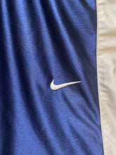 Load image into Gallery viewer, Nike Shorts Adult 2XL Blue Basketball Reversible Drawstring Embroidered Logo Men
