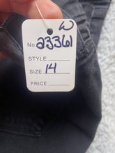 Load image into Gallery viewer, Levis Jeans Womens 14 (34x27) Black Tab Classic Straight Zip Denim Ladies
