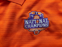 Load image into Gallery viewer, Clemson Tigers Polo Shirt Adult Large Orange 2013 National Champions NCAA Men
