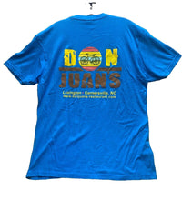Load image into Gallery viewer, Don Juan Shirt Mens Large Blue Mexican Restuarant Promo North Carolina
