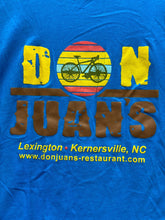 Load image into Gallery viewer, Don Juan Shirt Mens Large Blue Mexican Restuarant Promo North Carolina
