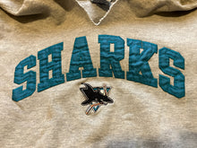 Load image into Gallery viewer, San Jose Sharks Hoodie Mens Extra Large NHL Hockey Pullover Spell Out Sweatshirt
