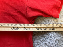 Load image into Gallery viewer, Vtg. Russell Shirt Womens Extra Large 70s Spell Out Single Stitch Over 35 League
