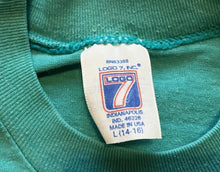 Load image into Gallery viewer, Vtg. Miami Dolphins Shirt Youth Large 80&#39;s NFL Football Spell Out Single Stitch
