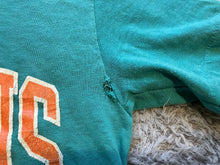 Load image into Gallery viewer, Vtg. Miami Dolphins Shirt Youth Large 80&#39;s NFL Football Spell Out Single Stitch
