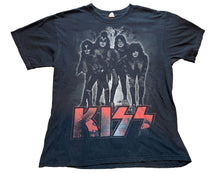 Load image into Gallery viewer, Kiss Shirt Mens Large Black Y2K Grunge Summer Concert Punk Rock Hit N Run Tour
