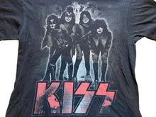 Load image into Gallery viewer, Kiss Shirt Mens Large Black Y2K Grunge Summer Concert Punk Rock Hit N Run Tour
