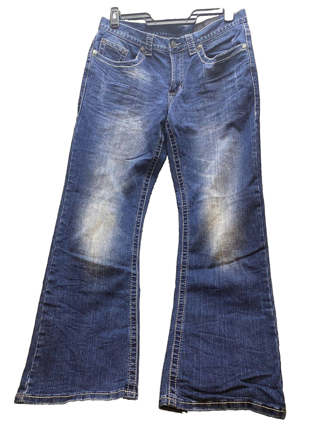 TK Axel Jeans Adult 30X30 Blue Baggy Y2K Streetwear  Relaxed Straignt Mens