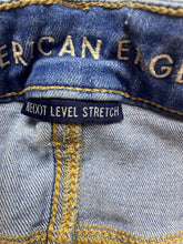 Load image into Gallery viewer, American Eagle Jeans Womens 10 (27x28) Destroyed Next Level Stretch Button Fly
