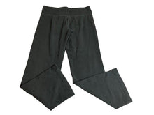 Load image into Gallery viewer, Eddie Bauer Pants Womens Medium (32x29) Black Wide Leg Pull On Spandex Stretch
