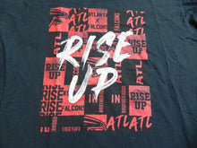 Load image into Gallery viewer, Atlanta Falcons Shirt Womens Large Black Rise Up Botherhood NFL Football Ladies
