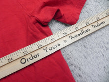 Load image into Gallery viewer, Boston Red Sox Shirt Womens Small Red Nike Athletic Cut Swoosh MLB Baseball
