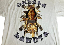 Load image into Gallery viewer, VTG Oglala Lakota Shirt Adult Extra Large Native American USA Single Stitch Mens
