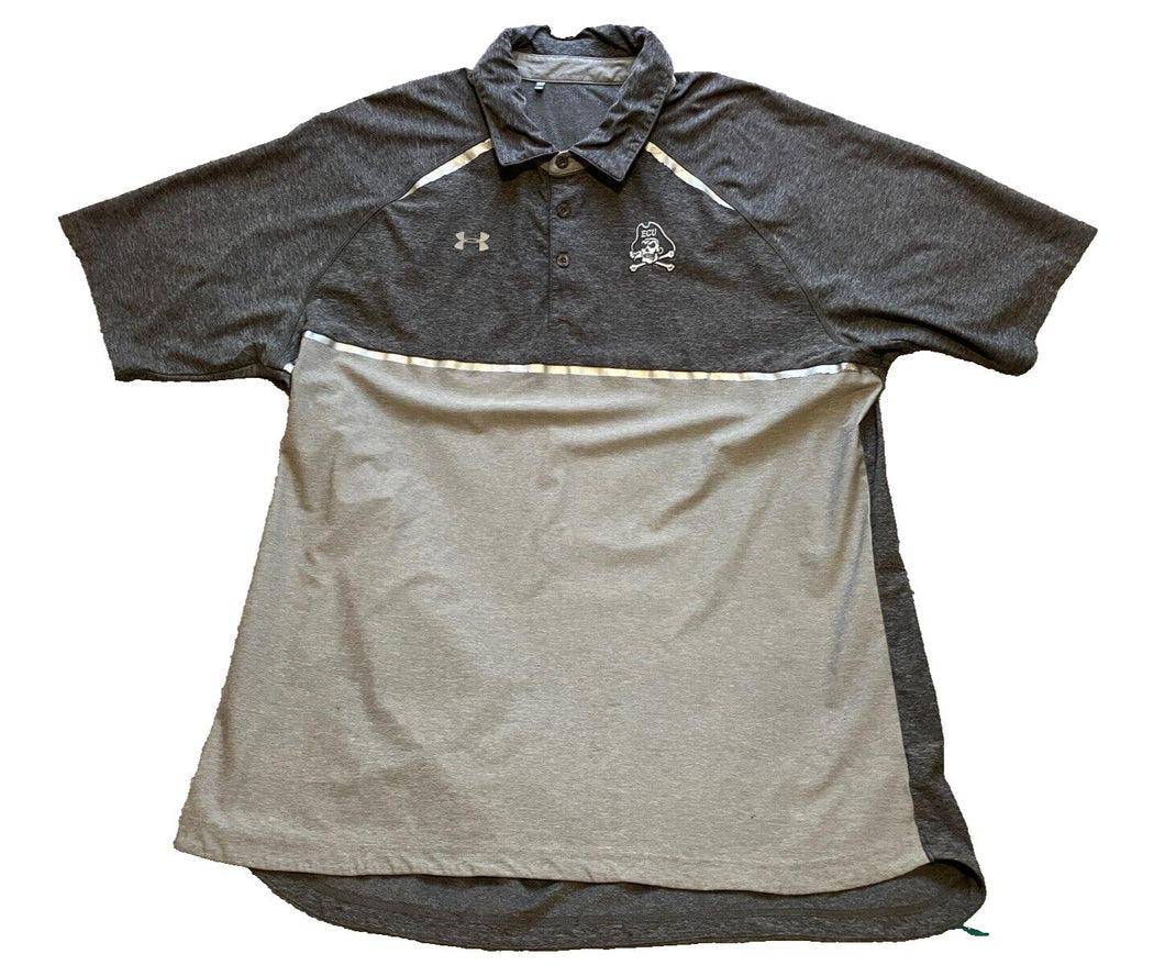 Eastern Carolina Pirates Shirt Mens Extra Large Gray Under Armour Athleisure