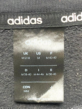 Load image into Gallery viewer, Adidas Sweatshirt Adult Medium Black Pullover Three Stripes Fleece Pullover Mens
