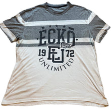 Load image into Gallery viewer, Ecko Unltd. Shirt Mens 2XL Gray White Y2K Spell Out Skater Hip Hop Streetwear
