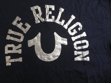 Load image into Gallery viewer, True Religion Shirt Adult Large Black Horseshoe Logo Streetwear Skater Mens
