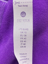 Load image into Gallery viewer, CRZ Yoga Leggings Womens Small (26x29) Purple Athletic Workout Athleisure

