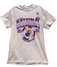 Load image into Gallery viewer, Kansas Jayhawks Shirt Mens Small 2022 NCAA Basketball National Champions Final 4
