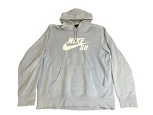 Load image into Gallery viewer, Nike Sweatshirt Adult Large Light Blue SB Skateboarding Hoodie Fleece Swoosh Men
