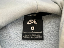Load image into Gallery viewer, Nike Sweatshirt Adult Large Light Blue SB Skateboarding Hoodie Fleece Swoosh Men

