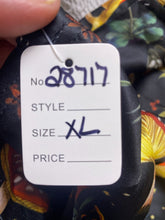Load image into Gallery viewer, Mushroom Shirt Mens Extra Large Moth Moon AOP Psychedelic Rainbow Stretchy
