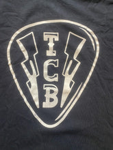 Load image into Gallery viewer, VTG Elvis Presley Shirt Adult Large Black TCB Graceland Official Spellout Mens
