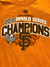 Load image into Gallery viewer, San Francisco Giants Shirt Adult 2XL Orange 2010 World Series Champions MLB TEAM
