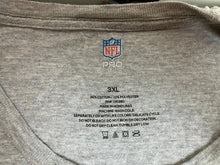 Load image into Gallery viewer, Carolina Panthers Shirt Adult 3XL Gray Superbowl 50 Conference NFL Football Mens
