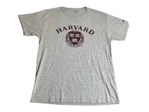 Champion Shirt Adult Large Harvard University NCAA Athleticwear Authentic Mens